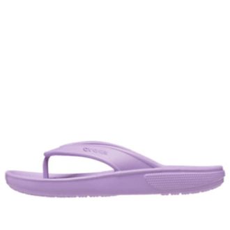 Crocs Classic Rahat Kaymaz Parmak Arası Terlik Unisex Mor 206119-5PR