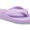 Crocs Classic Rahat Kaymaz Parmak Arası Terlik Unisex Mor 206119-5PR