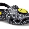 Crocs Classic Smiley World Clogs “Siyah Beyaz” 207971-0C4