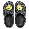Crocs Classic Smiley World Clogs “Siyah Beyaz” 207971-0C4