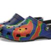 Crocs Classic Solarized Clogs “Mavi Turuncu” 207556-089