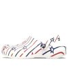 Crocs Classic Stars and Stripe Clog “Beyaz Çok Renkli” 208877-94S
