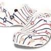 Crocs Classic Stars and Stripe Clog “Beyaz Çok Renkli” 208877-94S