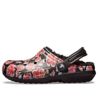 Crocs Classic Stay Warm Cozy Sports Unisex Siyah Kırmızı Sandalet “Siyah Kırmızı” 205324-643