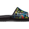 Crocs Classic Tie-Dye Grafik Terlik “Siyah” 206520-988