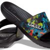Crocs Classic Tie-Dye Grafik Terlik “Siyah” 206520-988