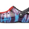 Crocs Classic Tie Dye Stay Warm Cozy Crocs Spor Terlikleri Unisex Mor Kırmızı 206341-988