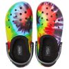 Crocs Classic Tie Dye Stay Warm Cozy Crocs Spor Terlikleri Unisex Mor Kırmızı 206341-988