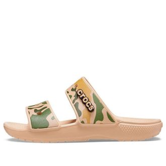 Crocs Classic Timsah Baskılı Kamuflaj “Tan Yeşil” 207559-2Y6