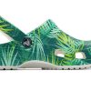Crocs Classic Tropical Clog Klasik Kamuflaj Yeşil Sandaletler 207179-94S