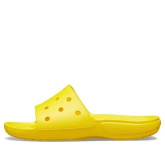 Crocs Cozy Kaymaz Spor Terlikleri Unisex Sarı 206121-7C1