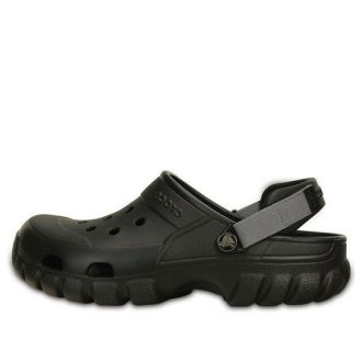 Crocs Cozy Kaymaz Spor Unisex Siyah Sandalet 202651-02S