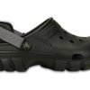 Crocs Cozy Kaymaz Spor Unisex Siyah Sandalet 202651-02S