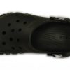 Crocs Cozy Kaymaz Spor Unisex Siyah Sandalet 202651-02S
