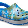 Crocs Crocband Baskılı Mavi Kamuflaj Unisex Sandalet 205834-4JU
