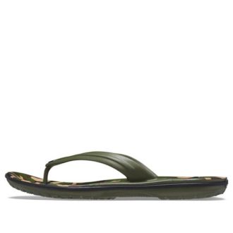 Crocs Crocband Baskılı Parmak Arası Terlik “Yeşil” 205943-30Q