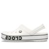 Crocs Crocband Bold Logo Clog Beyaz Sandaletler 206021-103