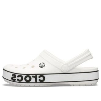 Crocs Crocband Bold Logo Clog Beyaz Sandaletler 206021-103