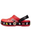 Crocs Crocband Karikatür Mickey Mouse Aşınmaya Dayanıklı Unisex Kırmızı Siyah Sandalet “Kırmızı Siyah” 204936-90H
