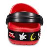 Crocs Crocband Karikatür Mickey Mouse Aşınmaya Dayanıklı Unisex Kırmızı Siyah Sandalet “Kırmızı Siyah” 204936-90H