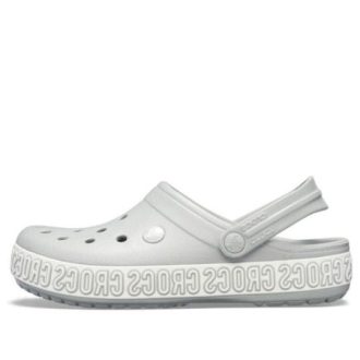 Crocs Crocband Logo Mania Plaj Gri Sandaleti 205914-00J