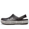 Crocs Crocband Logo Mania Plaj Siyah Sandalet 205914-066