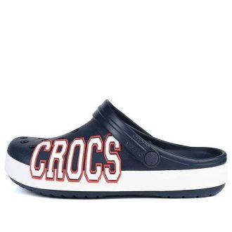 Crocs Crocband Logolu Terlik “Lacivert Beyaz” 205568-462