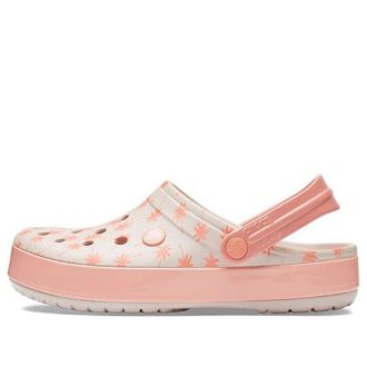 Crocs Crocband Mevsimlik Grafikli Ayakkabı “Pembe Beyaz” 205579-6PR