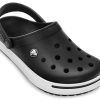 Crocs Crocband Plaj Sandaletleri Unisex Siyah Beyaz 11989-060