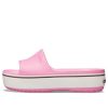 Crocs Crocband Platform Slide Kalın Taban Pembe Terlik 205631-6QF