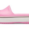 Crocs Crocband Platform Slide Kalın Taban Pembe Terlik 205631-6QF