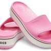 Crocs Crocband Platform Slide Kalın Taban Pembe Terlik 205631-6QF