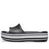 Crocs Crocband Platform Terlikler “Siyah Gri Beyaz” 205693-001