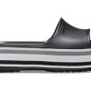 Crocs Crocband Platform Terlikler “Siyah Gri Beyaz” 205693-001