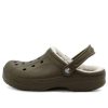 Crocs Crocs Klasik Astarlı Terlik “Ceviz Yulaf Ezmesi” 1624428A