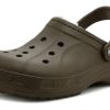Crocs Crocs Klasik Astarlı Terlik “Ceviz Yulaf Ezmesi” 1624428A