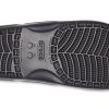 Crocs Daisy Hafif Aşınmaya Dayanıklı Spor Terlikleri Unisex Siyah Beyaz 207284-0ZI