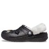 Crocs Disco Classic Astarlı Disko Simli Terlik “Siyah Beyaz” 208075-0ZS