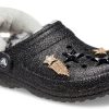 Crocs Disco Classic Astarlı Disko Simli Terlik “Siyah Beyaz” 208075-0ZS