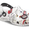Crocs Disney x Crocs Desenli Unisex Beyaz Sandaletler 207401-100