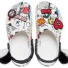 Crocs Disney x Crocs Desenli Unisex Beyaz Sandaletler 207401-100