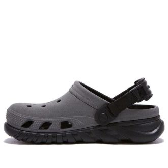 Crocs Duet Max Yansıtıcı Terlik “Gri Siyah” 209193-0WN
