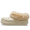 Crocs Furever Crush Ayakkabı Terlikleri “Bone” 208446-2Y2