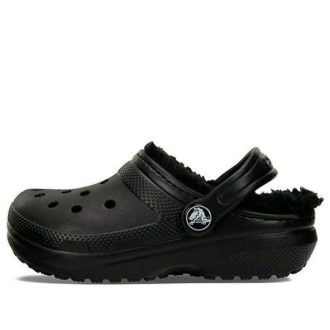 Crocs (GS) Astarlı Açık Hava Sandaleti “Siyah” 207009-060