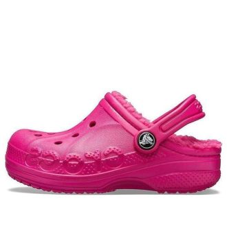 Crocs (GS) Baya Astarlı Takunya “Şeker Pembesi” 205977-6X3