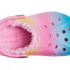 Crocs (GS) Baya Baskılı Astarlı Terlik “Pembe Limonata Çok Renkli” 205888-6SO