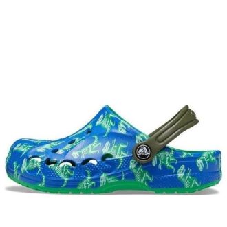 Crocs (GS) Baya Baskılı Ayakkabı “Blue Bolt Multi” 207657-4LB