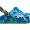 Crocs (GS) Baya Baskılı Ayakkabı “Blue Bolt Multi” 207657-4LB