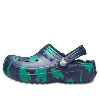 Crocs (GS) Baya Graphic Clogs “Mavi Yeşil” 204817-41D