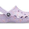 Crocs (GS) Baya Mevsimlik Baskılı Ayakkabı “Mor” 206180-530